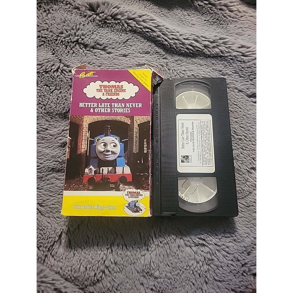 Thomas the Tank Engine - Better Late Than Never  Other Stories (VHS, 1991)